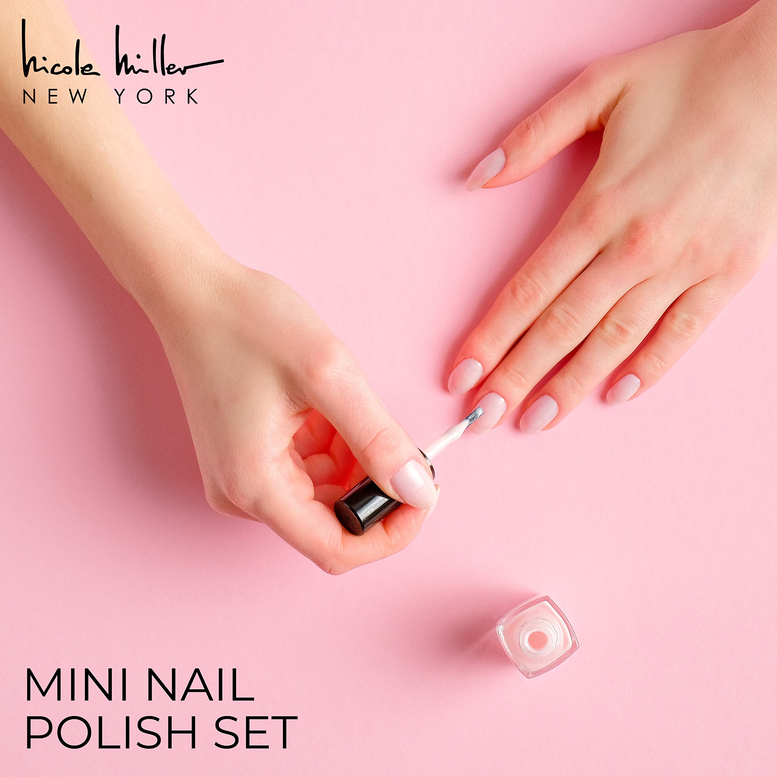 Amazon.com : Nicole Miller Mini Nail Polish Set – Glossy, Vibrant